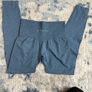 NVGTN Blue High-Rise Leggings